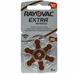 Rayovac Extra Advanced 312 (6 Pack)