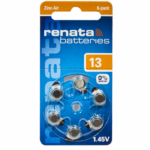 Renata Batteries 13 (6 pack)